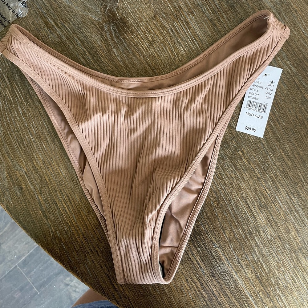 PacSun tan bikini (top and bottom)